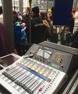 卢森堡 PRO AUDIO Sound Light Vision 公司——卢森堡演出租赁公司与日博集团 TF 系列数字调音台