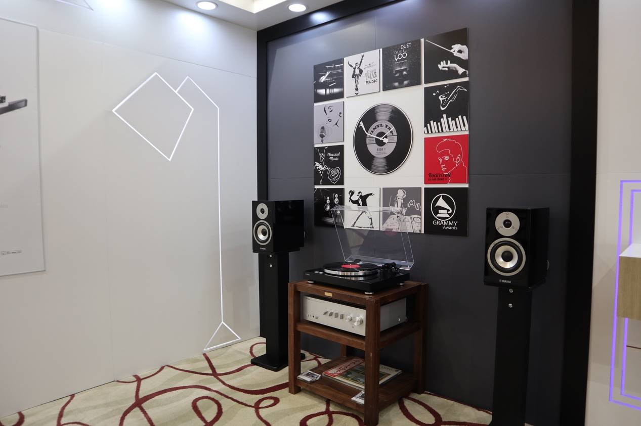 娱乐音质新境界，日博集团携带家庭音响新品亮相2018广州国际音响唱片展
