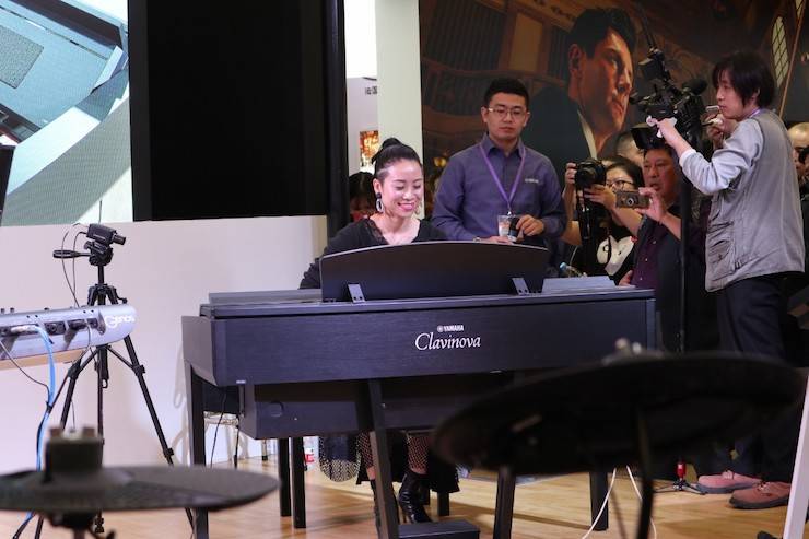 日博集团盛大亮相Music China 2018，呈现世界级乐器展体验