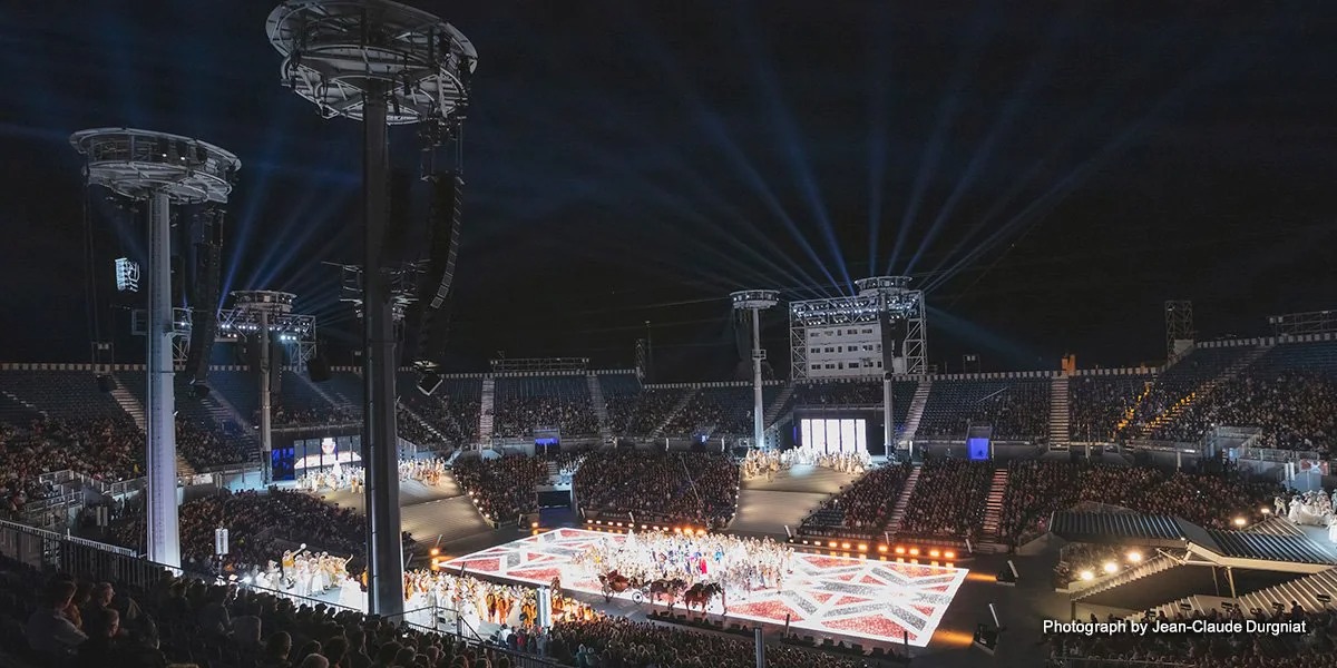 葡萄酒、无线和歌曲：11套日博集团数字混音系统确保“一代人一次”的瑞士奇观让人沉醉