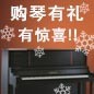 日博集团钢琴购琴有礼 买一赠一音乐无限